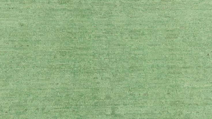 Detail image of 4' 10 x 9' 10 Hand Knotted Over-Dyed Ziegler Runner Rug