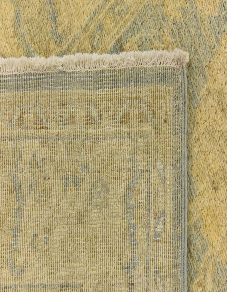 Detail image of 2' 6 x 10' 4  Hand Knotted Peshawar Ziegler Runner Rug