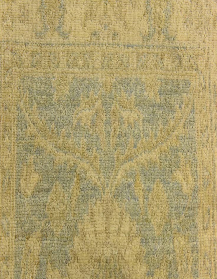 Detail image of 2' 6 x 10' 4 Hand Knotted Peshawar Ziegler Runner Rug
