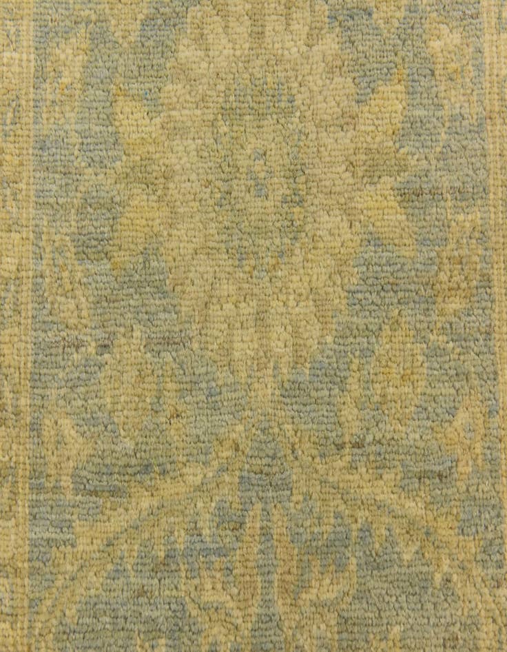 Detail image of 2' 6 x 10' 4  Hand Knotted Peshawar Ziegler Runner Rug