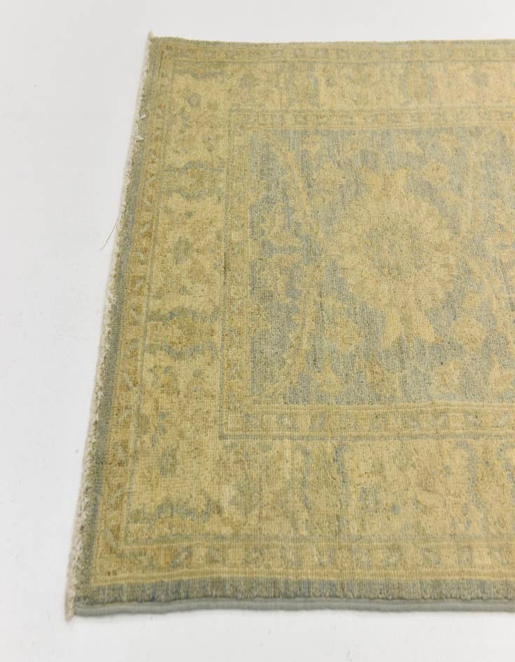 Detail image of 2' 6 x 10' 4  Hand Knotted Peshawar Ziegler Runner Rug