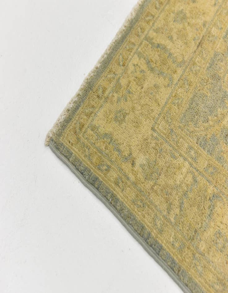 Detail image of 2' 6 x 10' 4  Hand Knotted Peshawar Ziegler Runner Rug