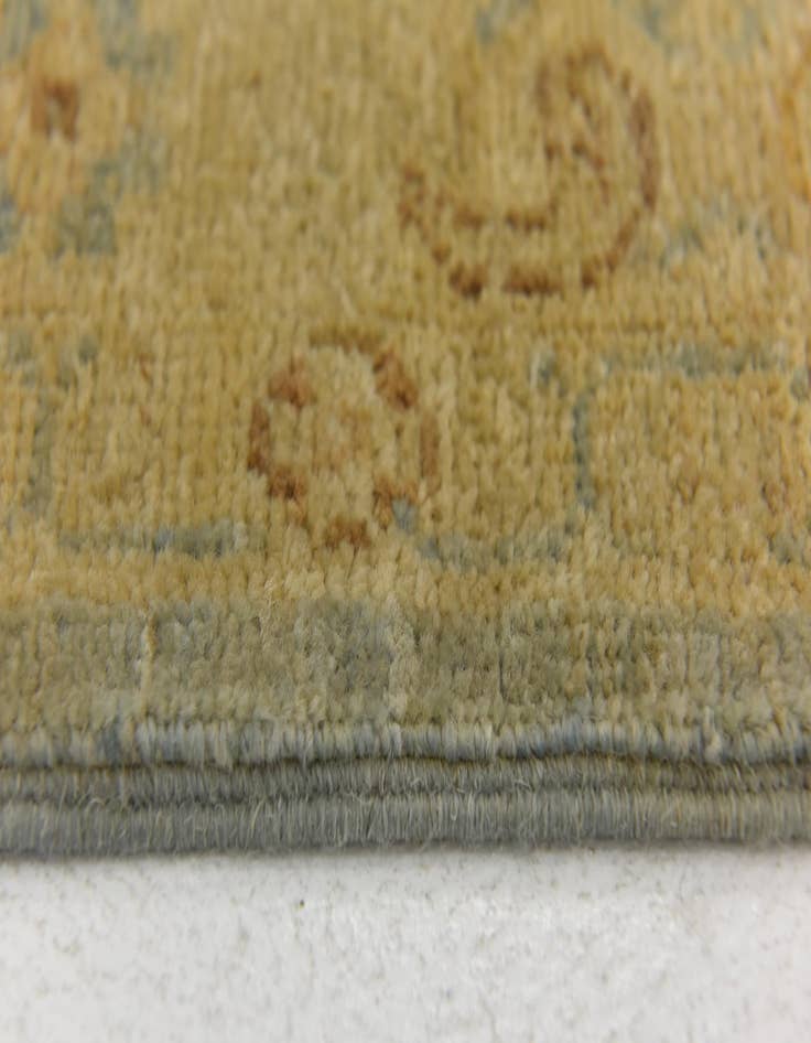 Detail image of 2' 11 x 9' 3  Hand Knotted Peshawar Ziegler Runner Rug