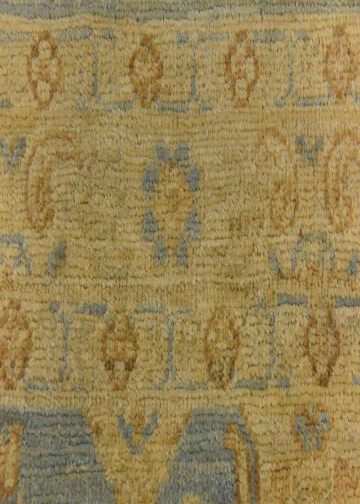 2' 11 x 9' 3 Hand Knotted Peshawar Ziegler Runner Rug