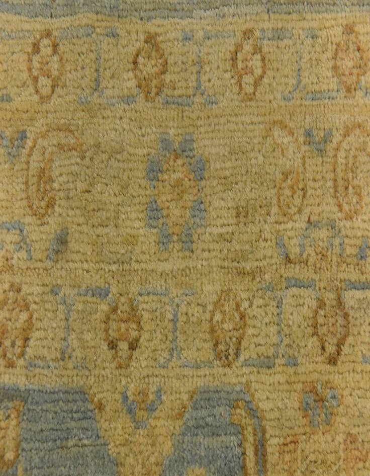 Detail image of 2' 11 x 9' 3 Hand Knotted Peshawar Ziegler Runner Rug