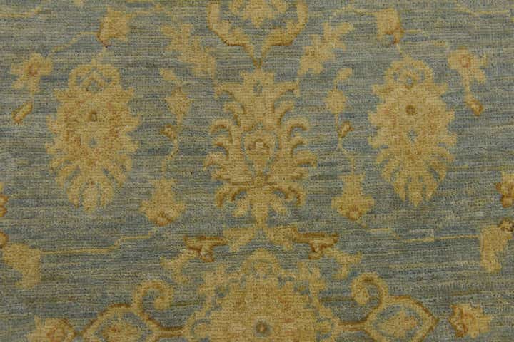 2' 11 x 9' 3 Hand Knotted Peshawar Ziegler Runner Rug