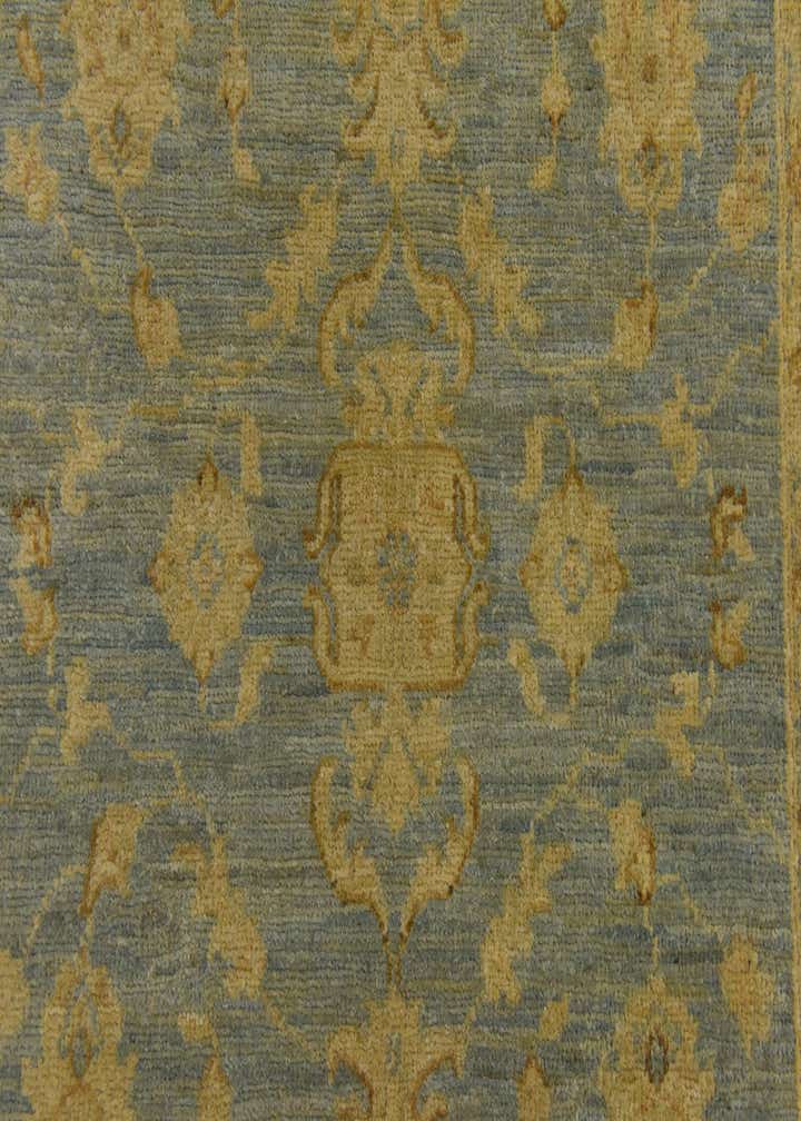 2' 11 x 9' 3 Hand Knotted Peshawar Ziegler Runner Rug