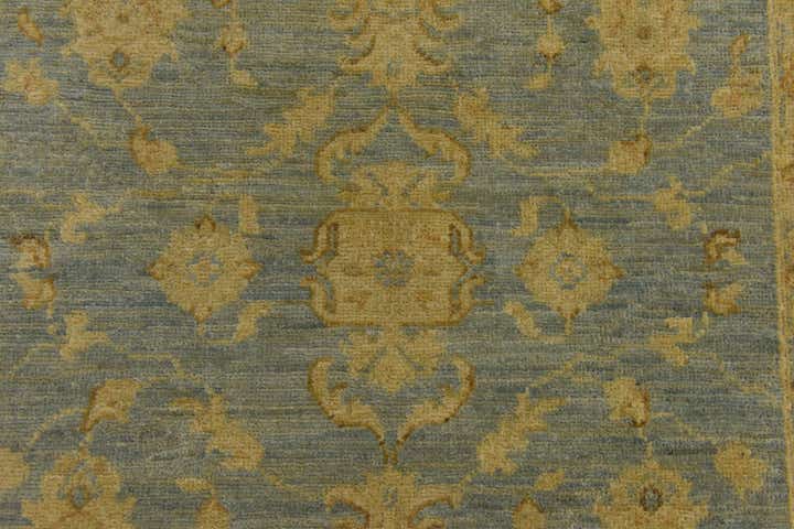 2' 11 x 9' 3 Hand Knotted Peshawar Ziegler Runner Rug