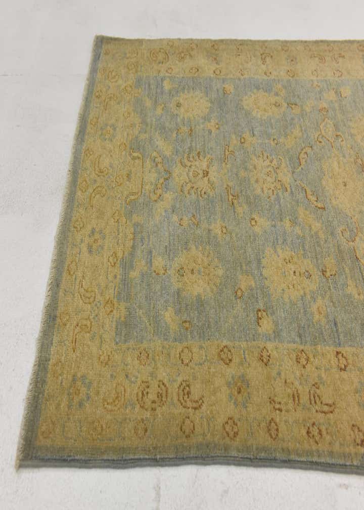 2' 11 x 9' 3 Hand Knotted Peshawar Ziegler Runner Rug