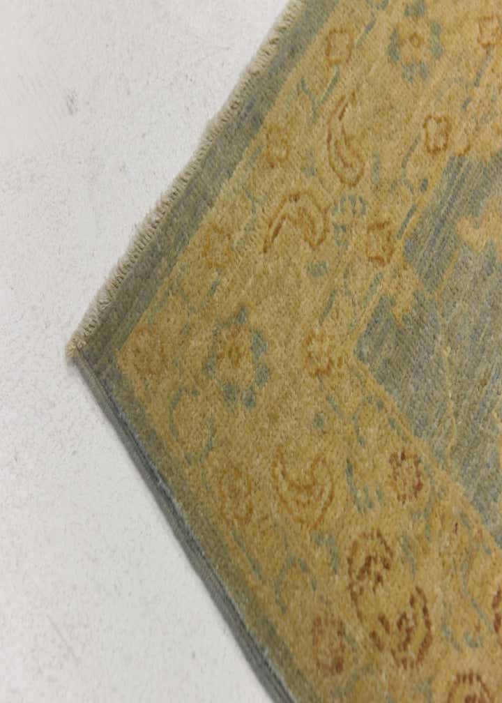 2' 11 x 9' 3 Hand Knotted Peshawar Ziegler Runner Rug
