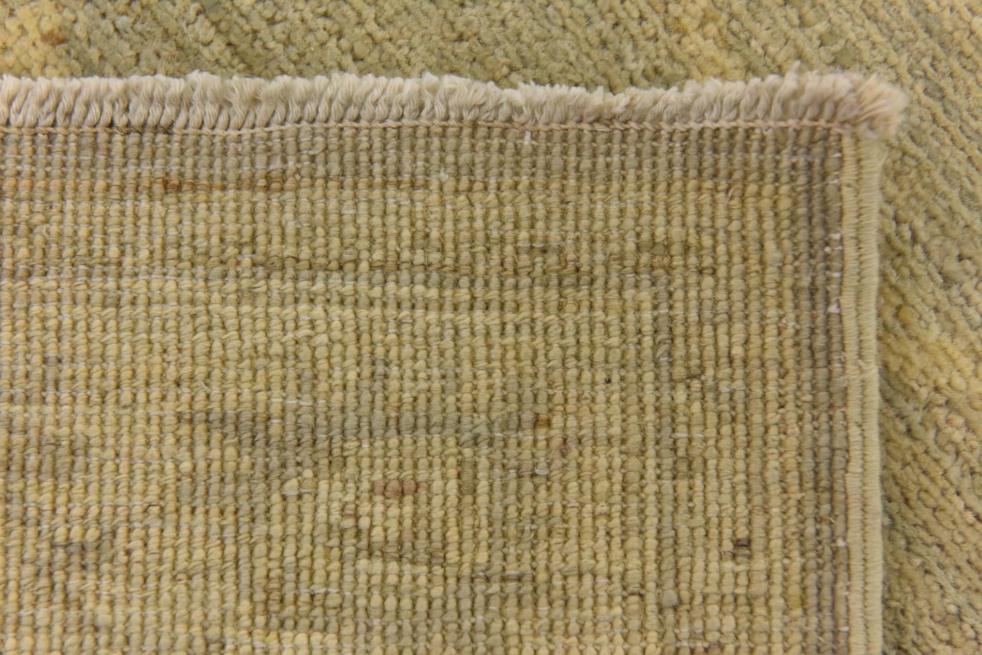 2' 10 x 11' Hand Knotted Peshawar Ziegler Runner Rug