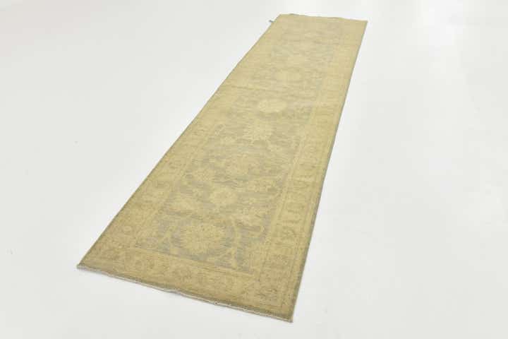 2' 10 x 11' Hand Knotted Peshawar Ziegler Runner Rug