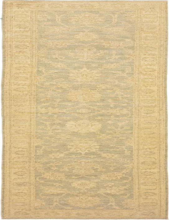 Detail image of 2' 10 x 11' Hand Knotted Peshawar Ziegler Runner Rug