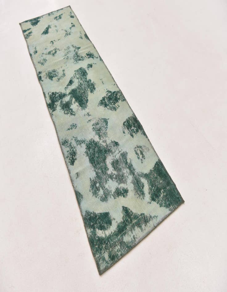 Detail image of 2' 3 x 7' 9  Hand Knotted Ultra Vintage Persian Wool Runner Rug