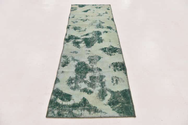 2' 3 x 7' 9 Hand Knotted Ultra Vintage Persian Wool Runner Rug