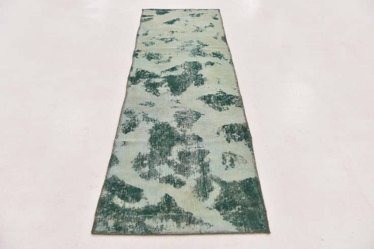 Detail image of 2' 3 x 7' 9 Hand Knotted Ultra Vintage Persian Wool Runner Rug