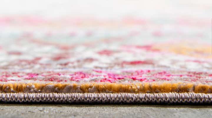 8' x 8' Aqua Square Rug