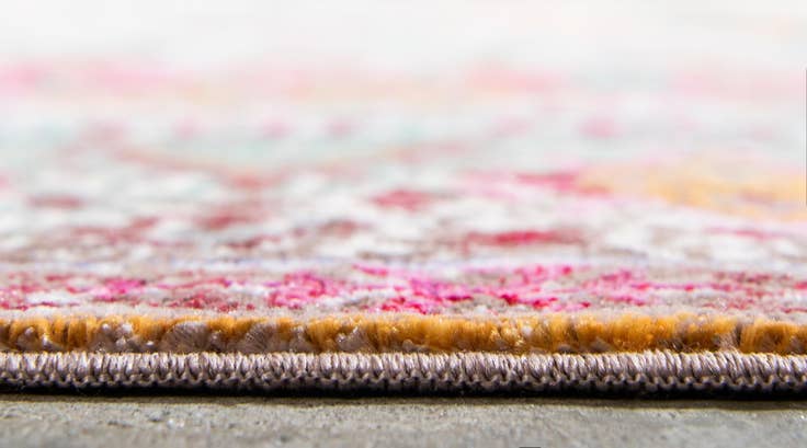 Detail image of 8' x 8' Aqua Square Rug