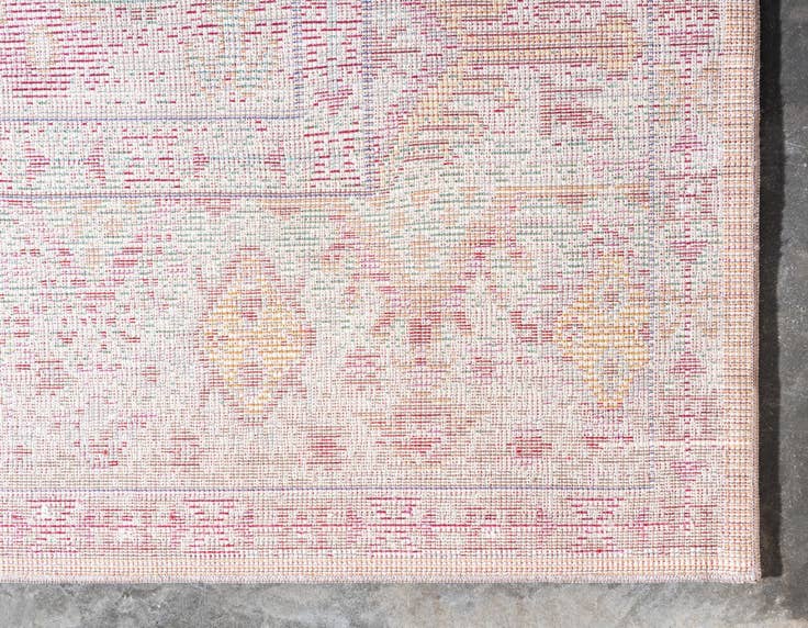 Detail image of 8' x 8' Aqua Square Rug