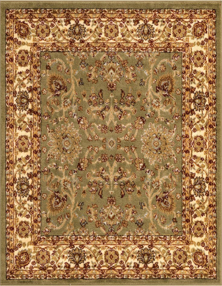 Detail image of 4' x 4' Classic Agra Square Rug