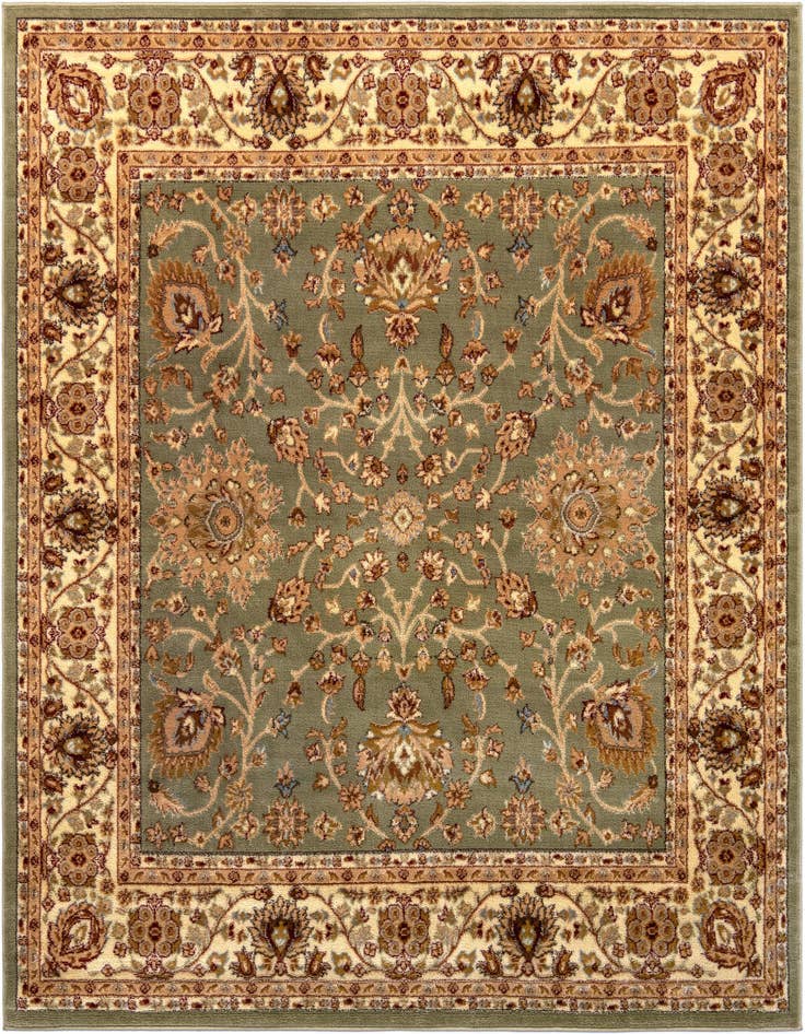 Detail image of 7' x 7' Classic Agra Square Rug
