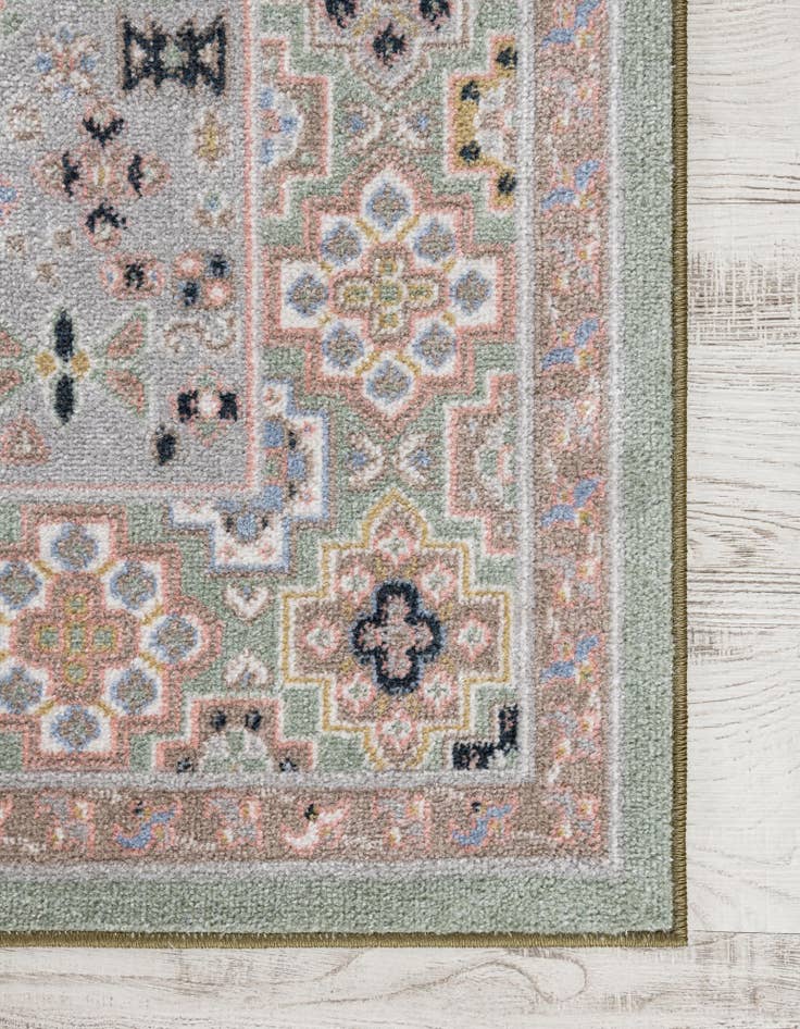 Detail image of 7' 10 x 7' 10 Kamala Washable Square Rug