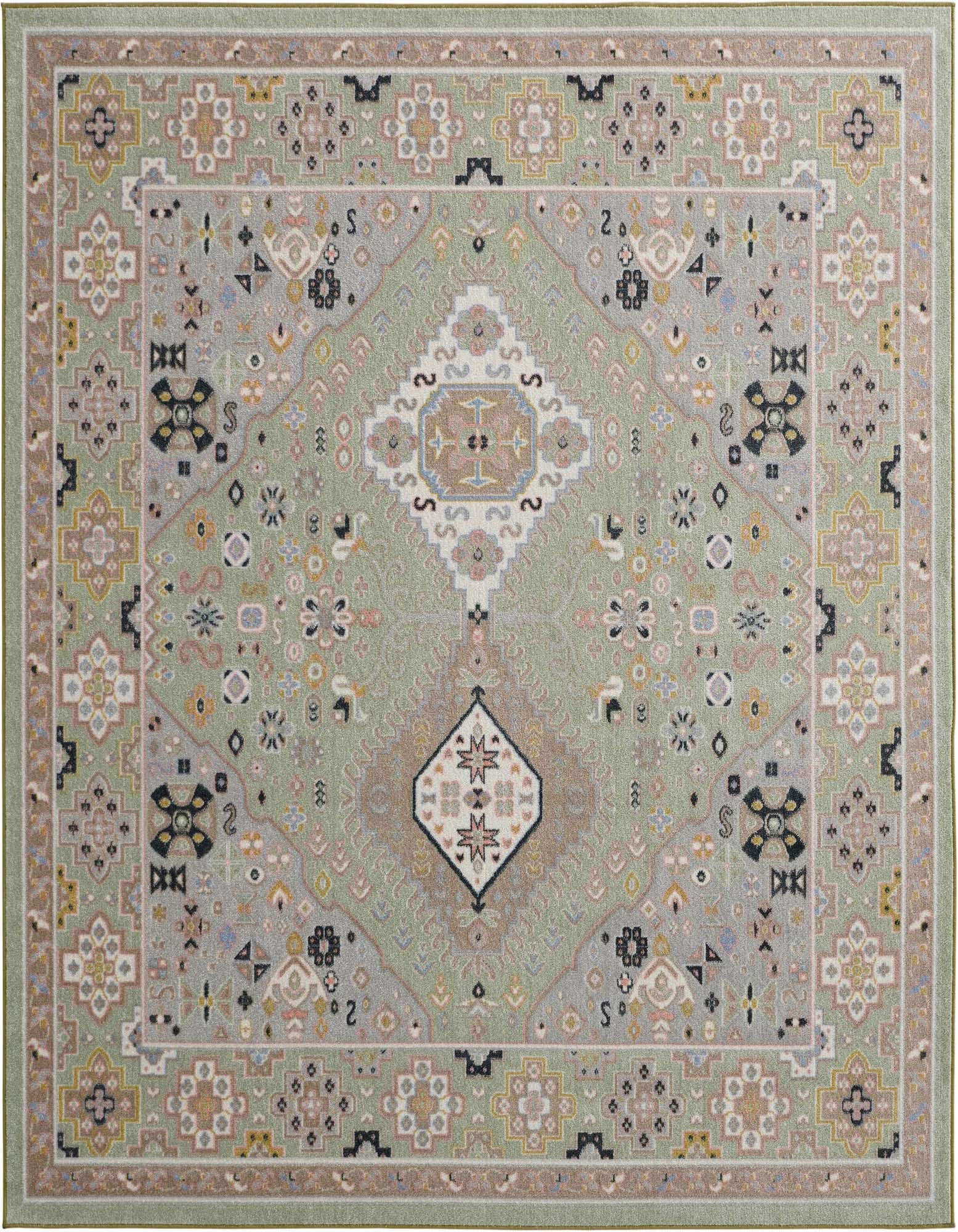7' 10 x 7' 10 Kamala Washable Square Rug