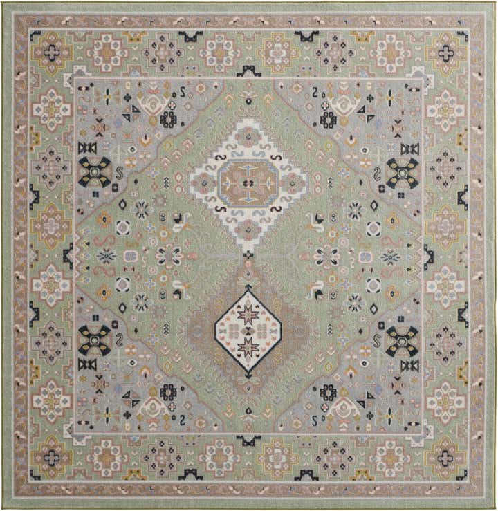 7' 10 x 7' 10 Kamala Washable Square Rug