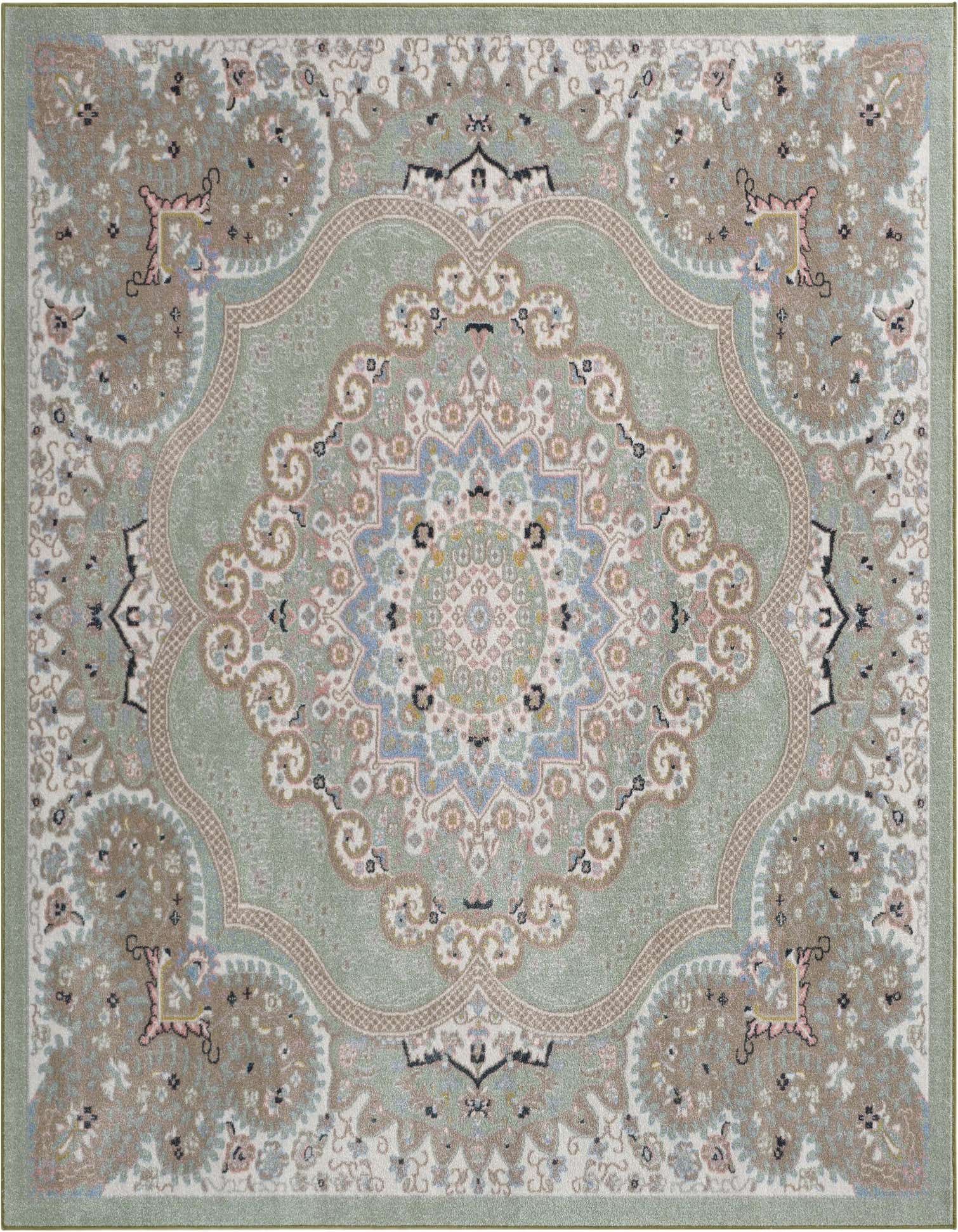 7' 10 x 7' 10 Kamala Washable Square Rug