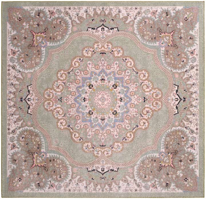 7' 10 x 7' 10 Kamala Washable Square Rug