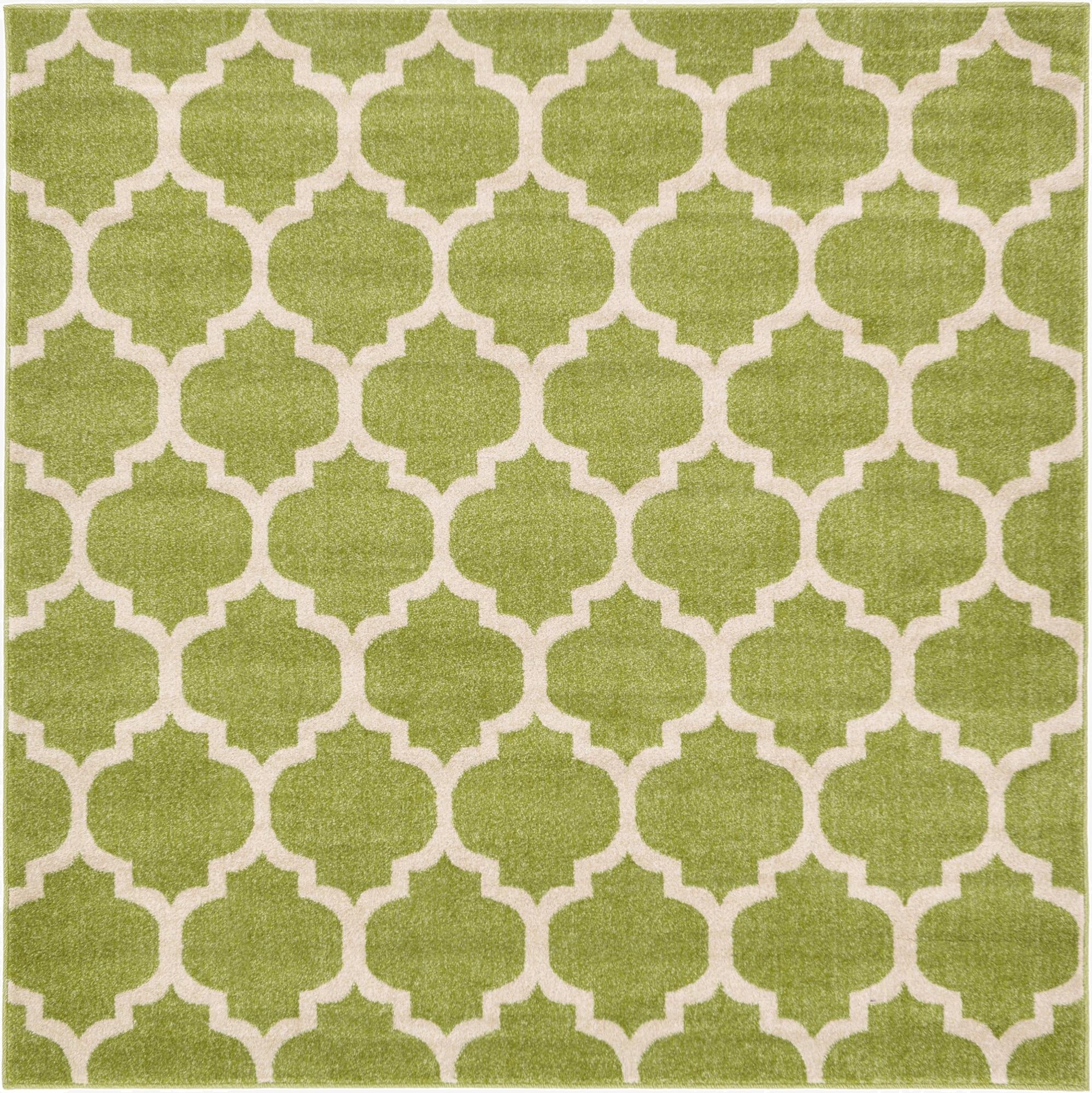 6' x 6' Lattice Square Rug