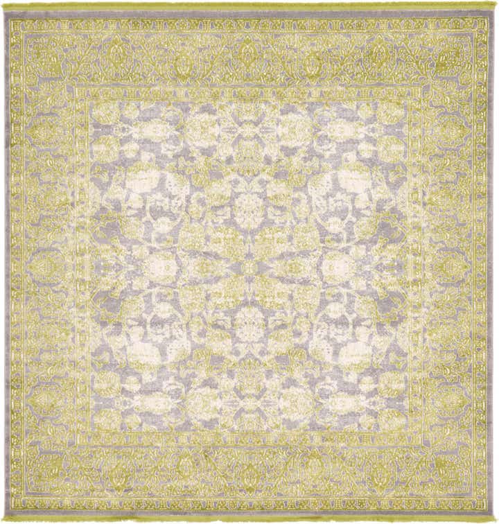 8' x 8' Modern Classical Square Rug