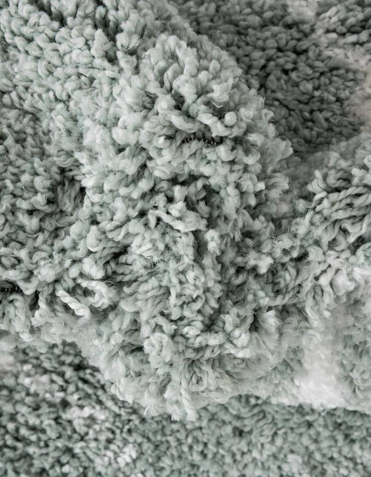 Detail image of 8' x 8' Moroccan Shag Square Rug