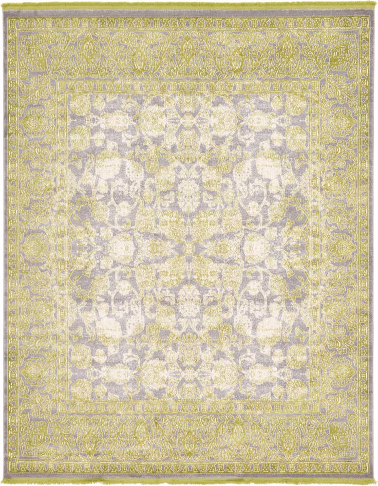 Detail image of 8' x 8' New Vintage Square Rug
