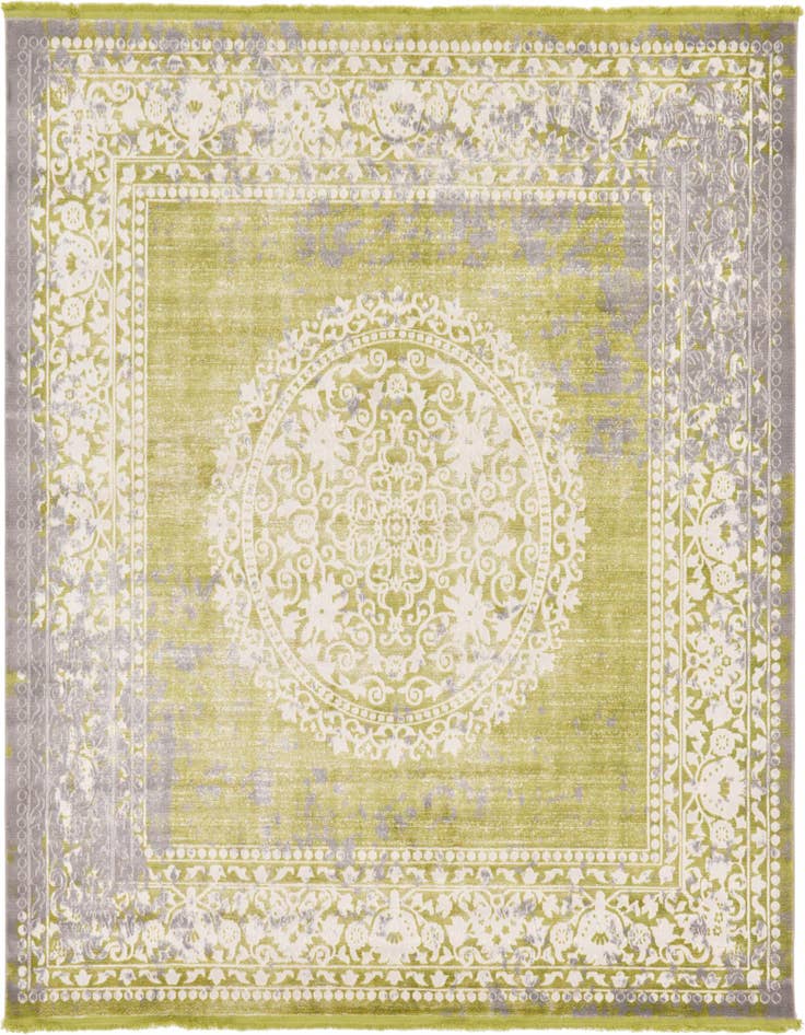 Detail image of 8' x 8' New Vintage Square Rug