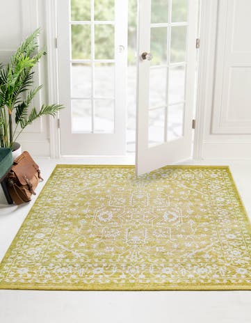 8' x 8' New Vintage Square Rug