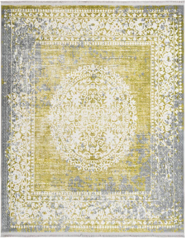 Detail image of 6' x 6' New Vintage Square Rug