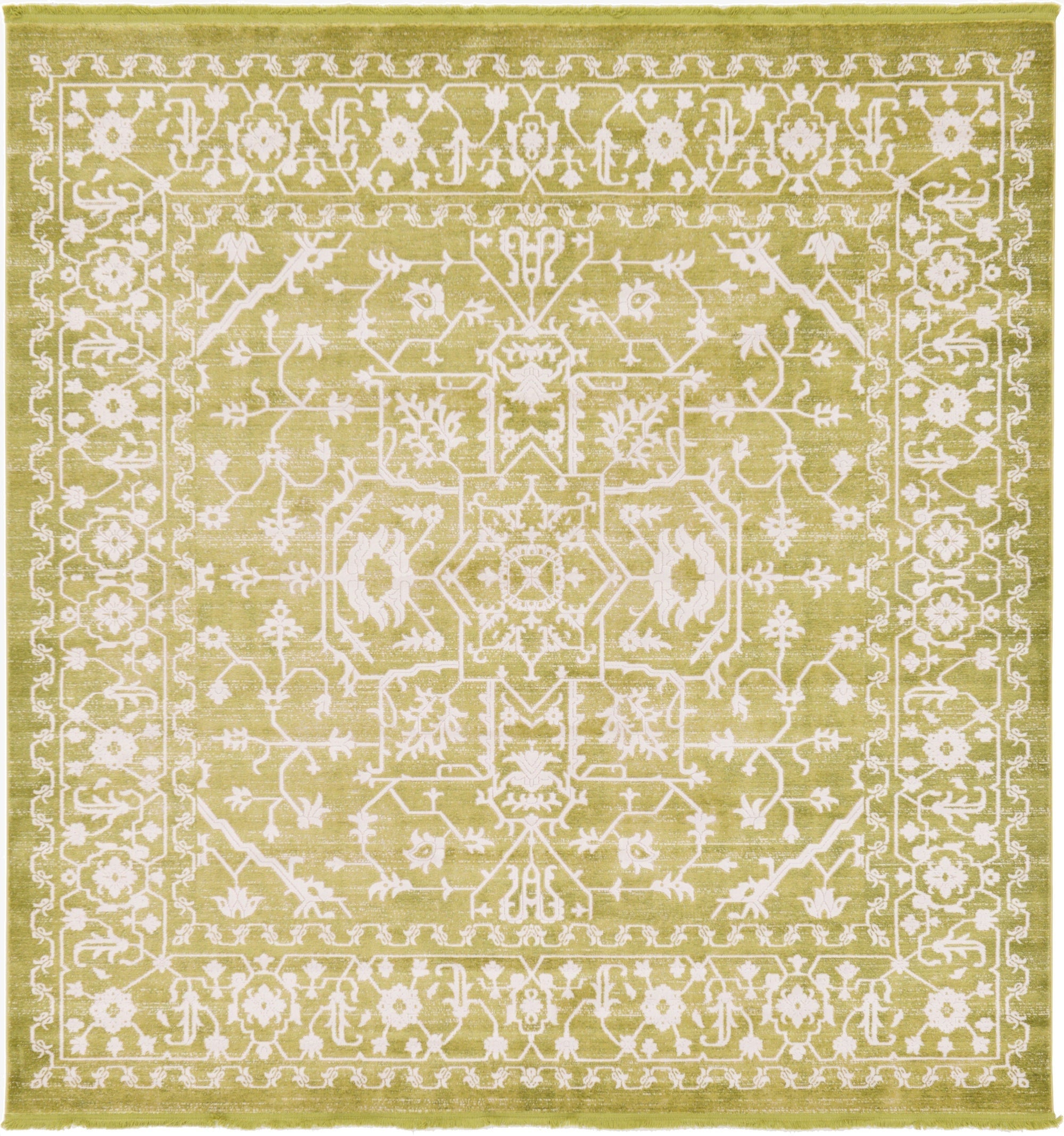 8' x 8' New Vintage Square Rug