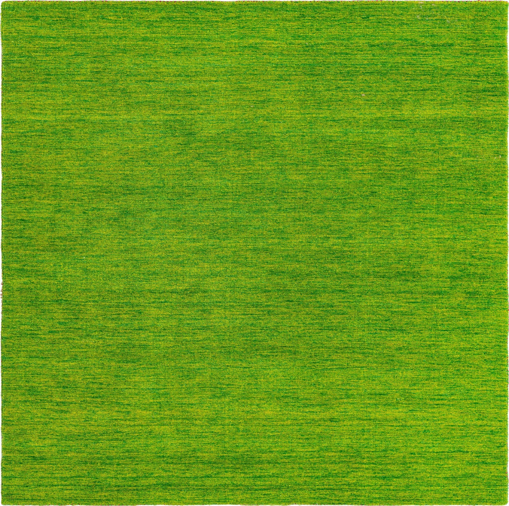 300cm x 300cm  Hand Knotted Solid Gabbeh Wool Square Rug