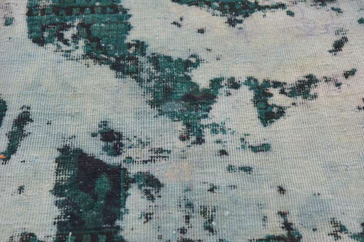 5' x 6' Hand Knotted Ultra Vintage Persian Wool Square Rug