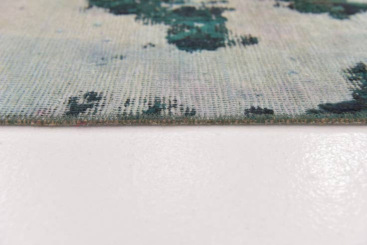 Detail image of 5' x 6' Hand Knotted Ultra Vintage Persian Wool Square Rug