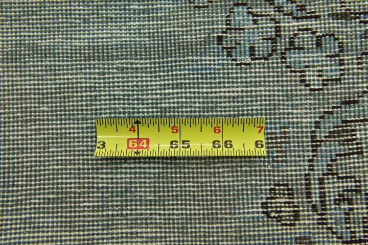 4' x 4' 10 Hand Knotted Ultra Vintage Persian Wool Square Rug