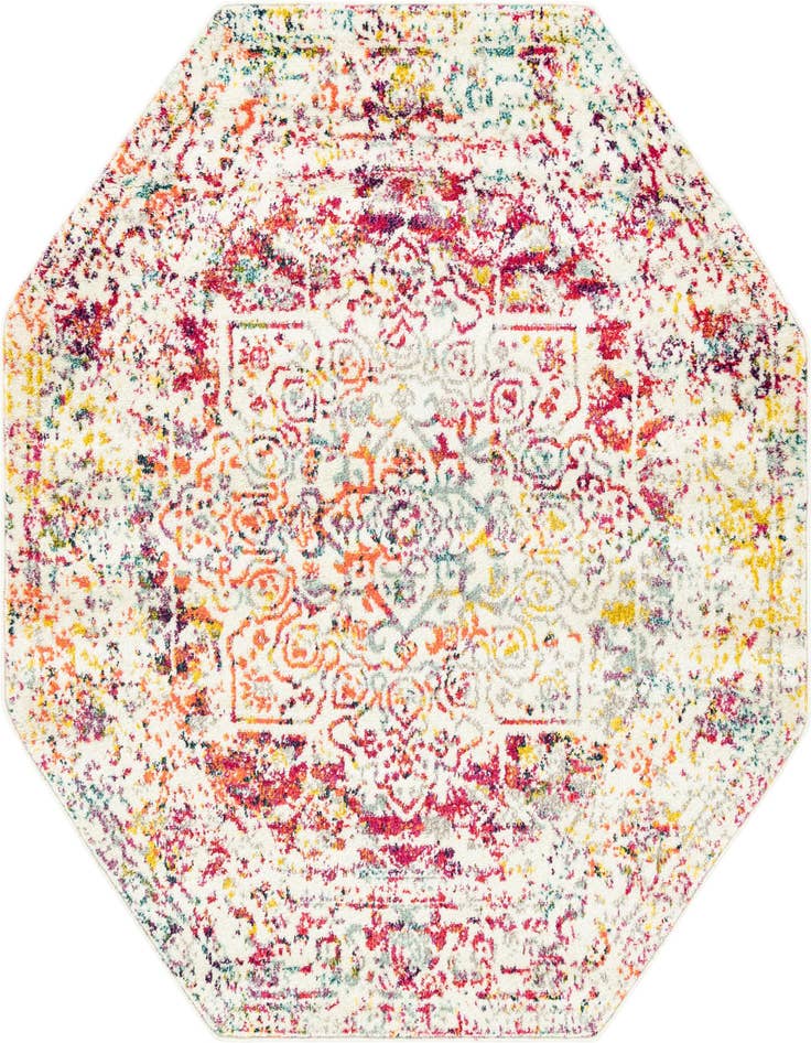 Detail image of 5' 3 x 5' 3 Arlington Octagon Rug