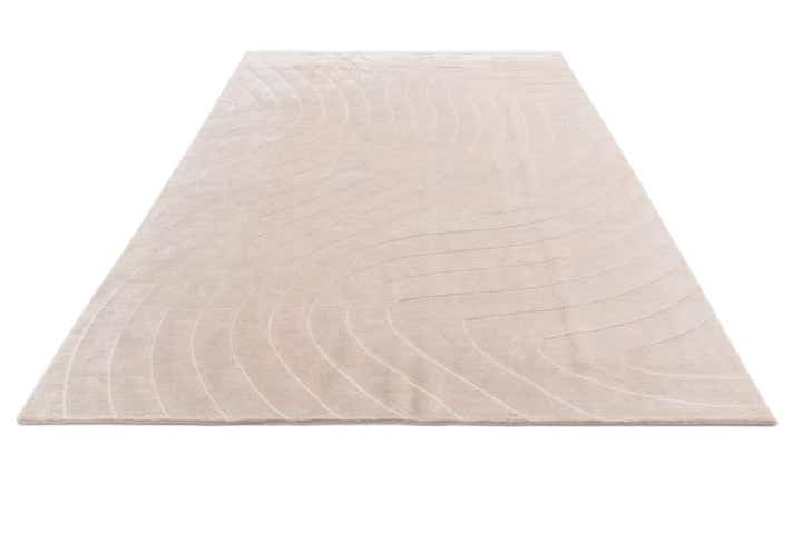 6' 8 x 9' 8 Hand Knotted Darya Wool Rug