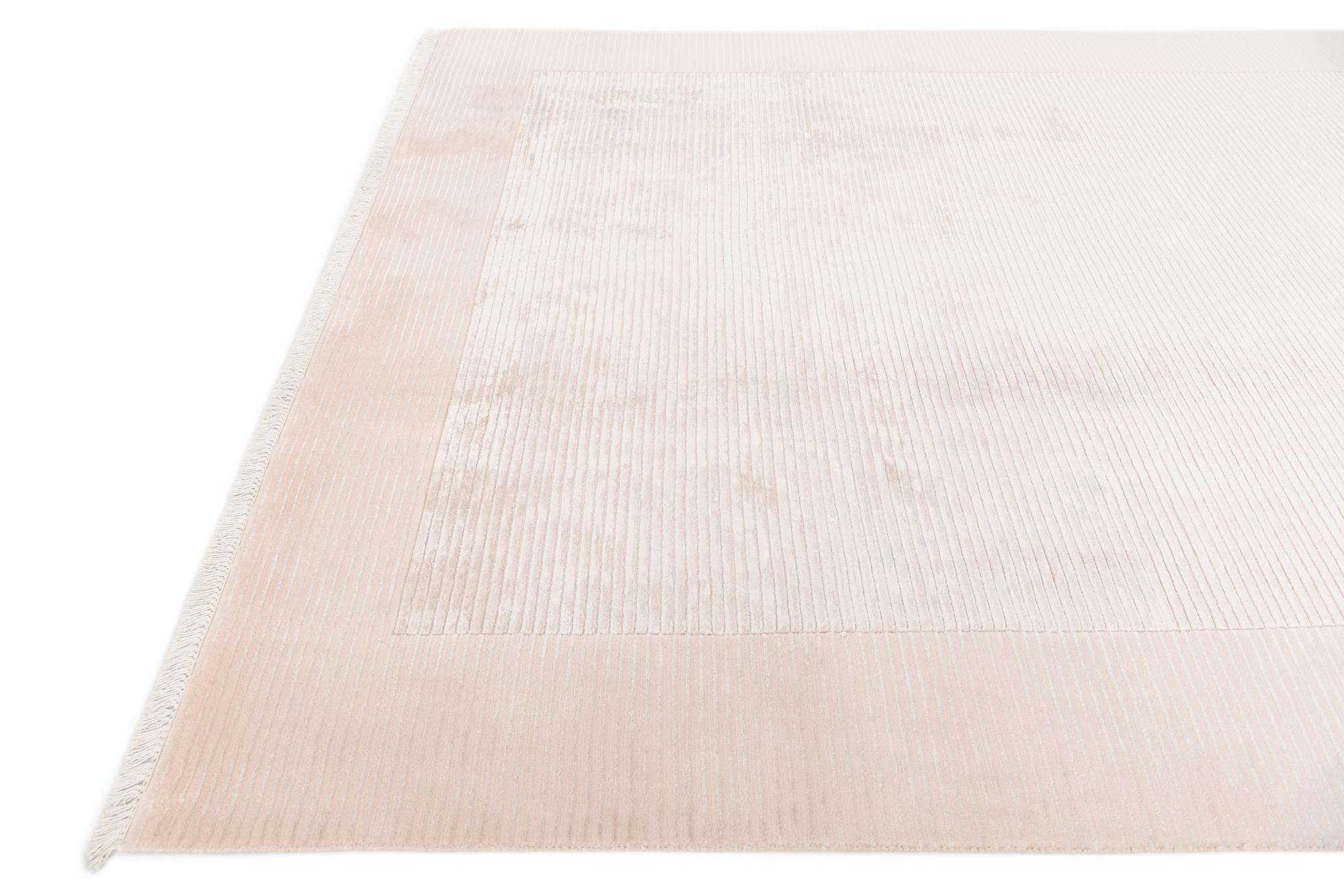 6' 5 x 9' 11 Hand Knotted Darya Wool Rug