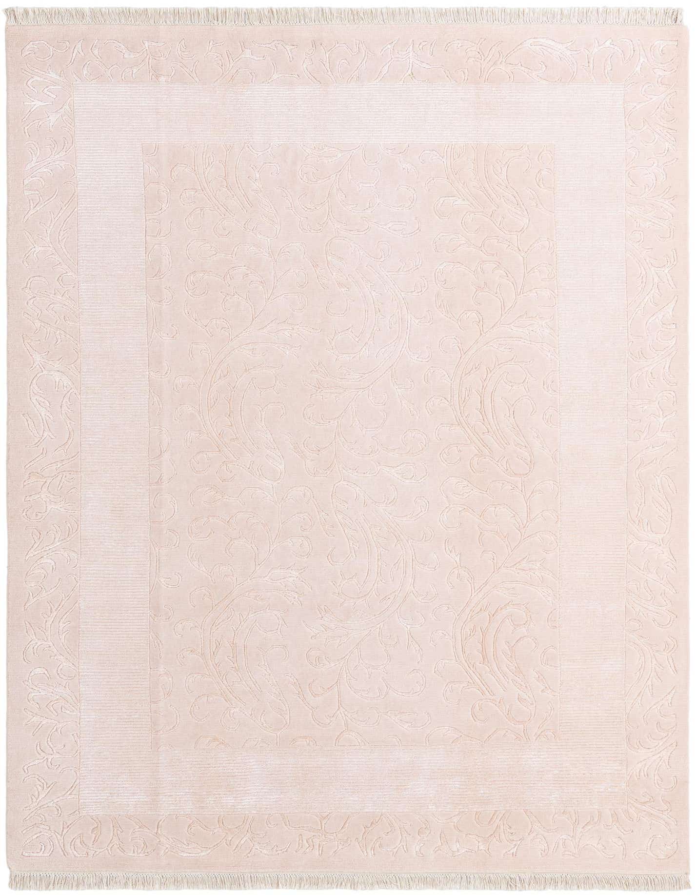 6' 11 x 9' 6 Hand Knotted Darya Wool Rug