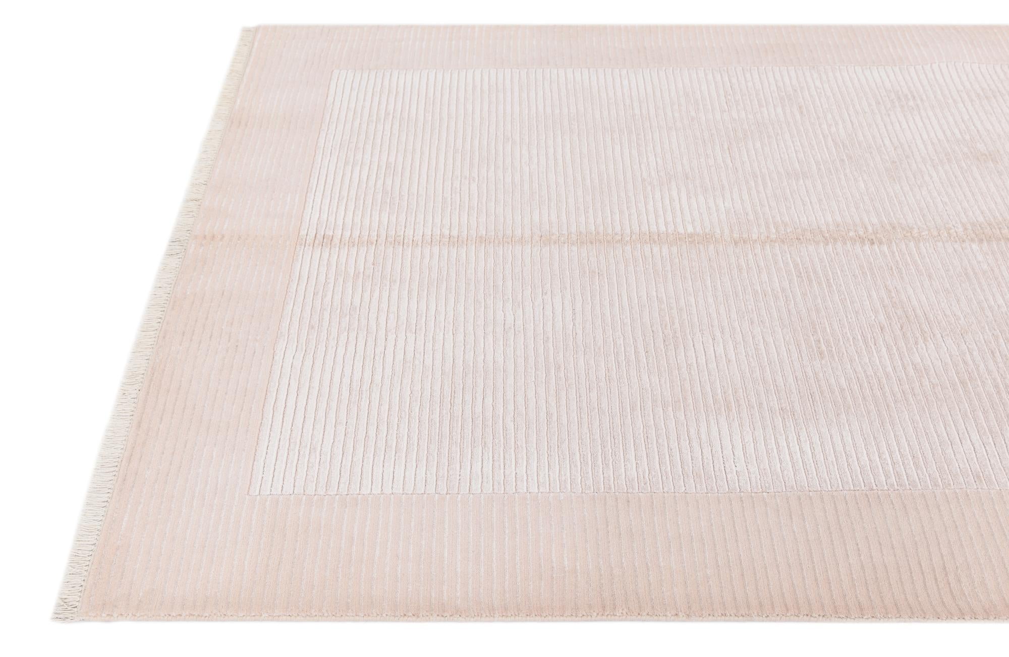 4' 11 x 6' 9 Hand Knotted Darya Wool Rug