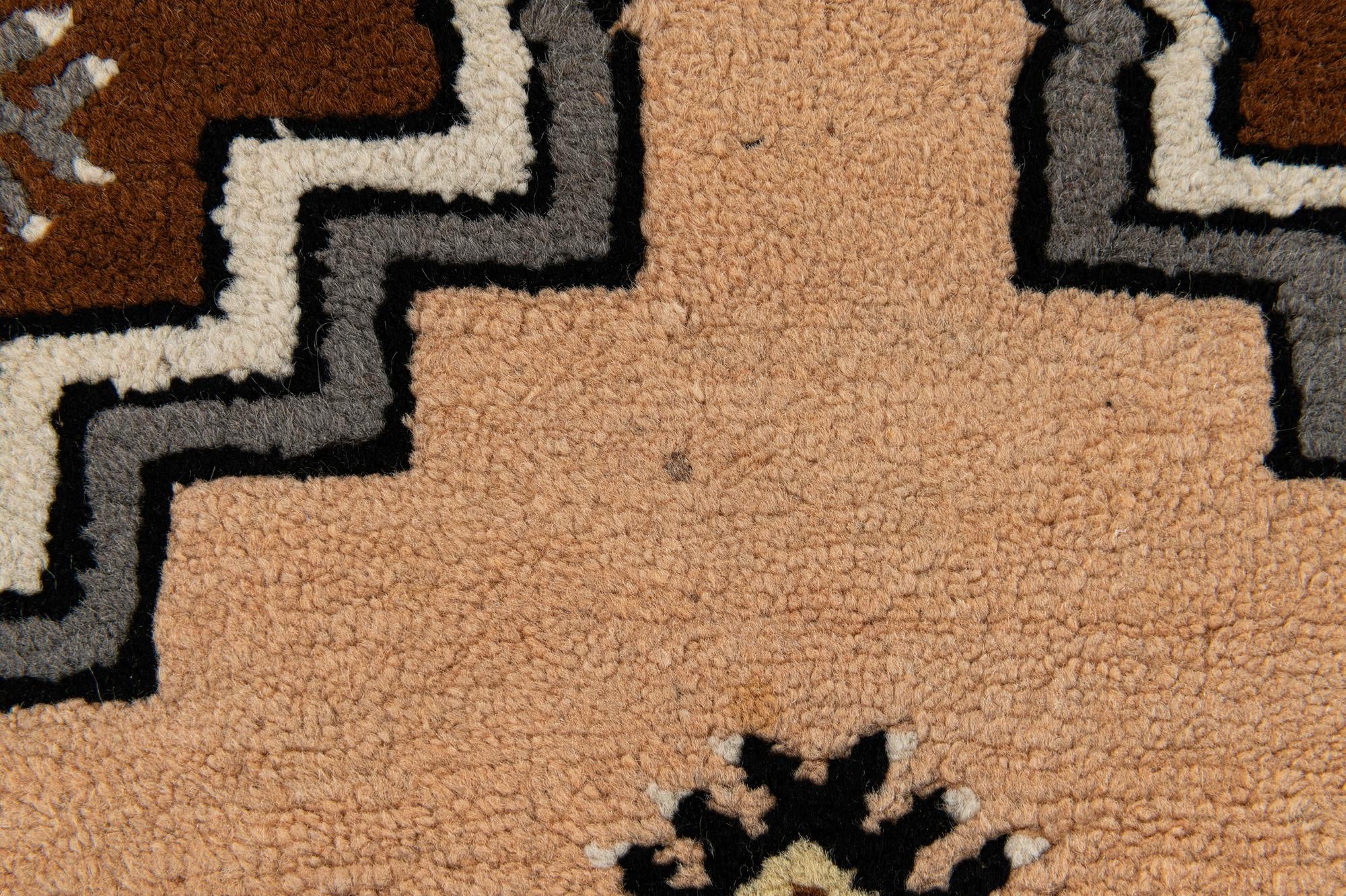 2' 8 x 4' 7 Hand Knotted Fars Wool Rug