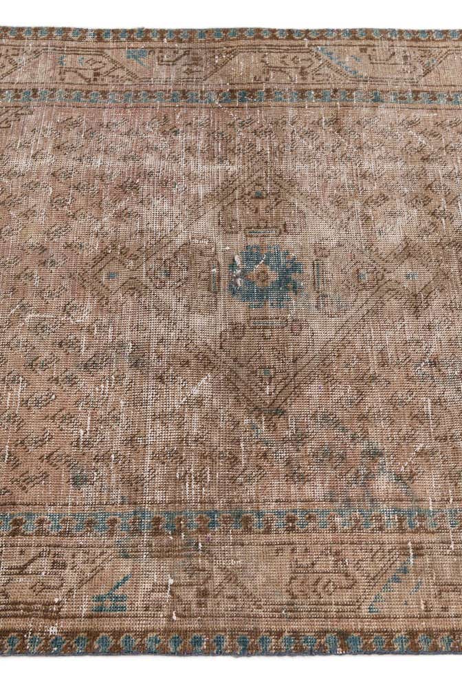 3' 3 x 5' 1 Hand Knotted Ultra Vintage Persian Wool Rug