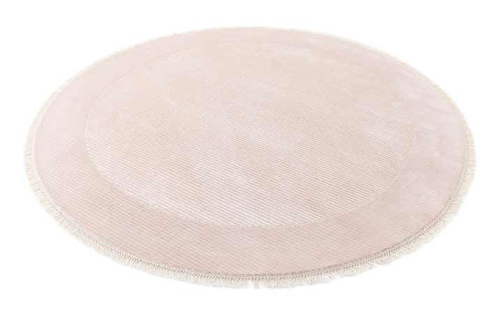 6' 9 x 6' 9 Hand Knotted Darya Wool Round Rug